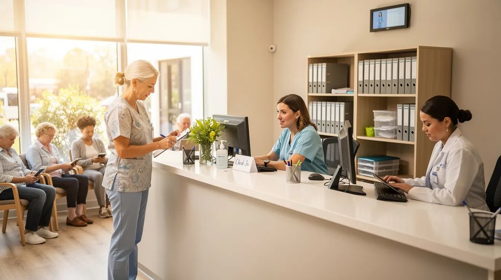 clinic reception
